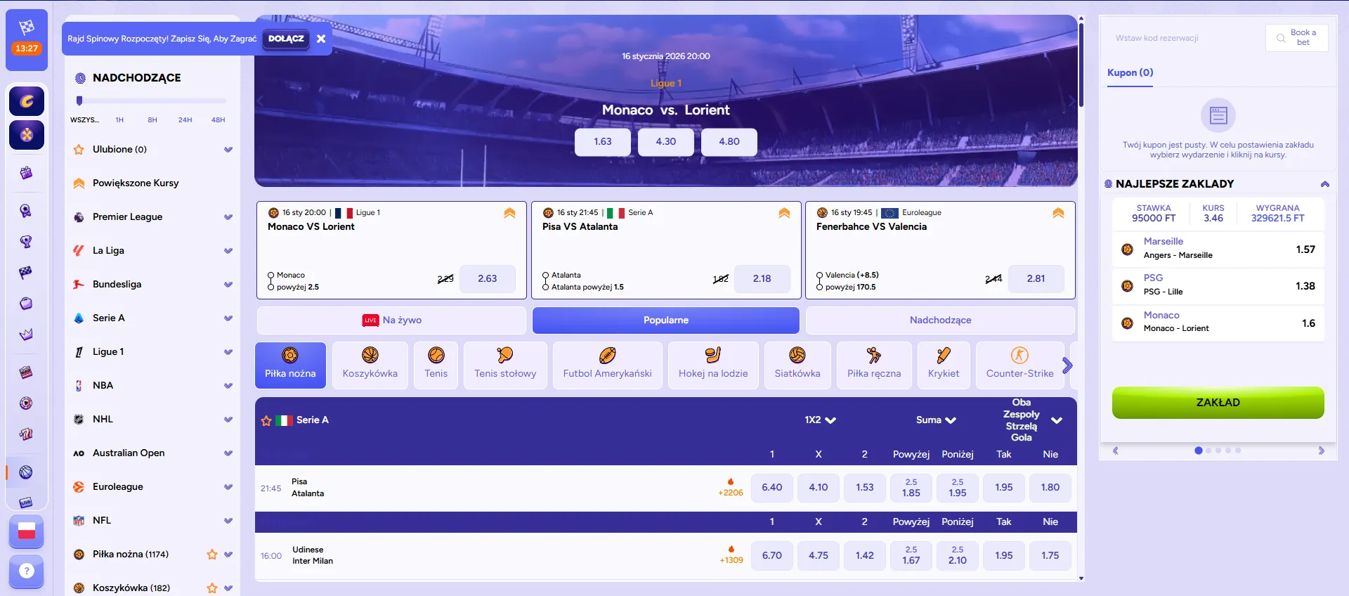 Bogactwo promocji SpinBara Casino Bogactwo promocji SpinBara Casino